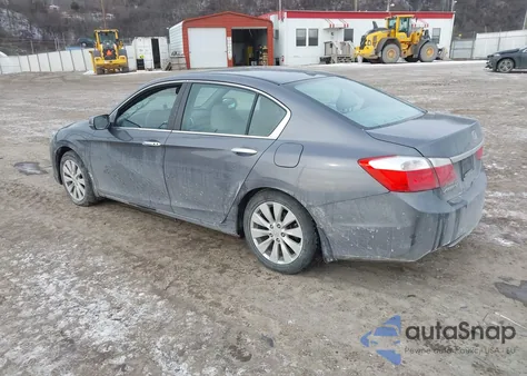 2013 Honda Accord Ex-L from USA, damaged, VIN 1HGCR2F86DA106529